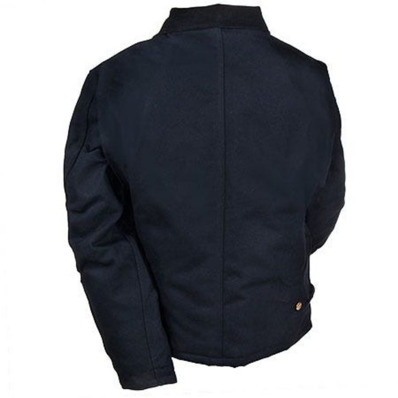 Black Arctic Quilt Duck Traditional Work Jacket by Carhartt 2XL - Picture 2 of 10